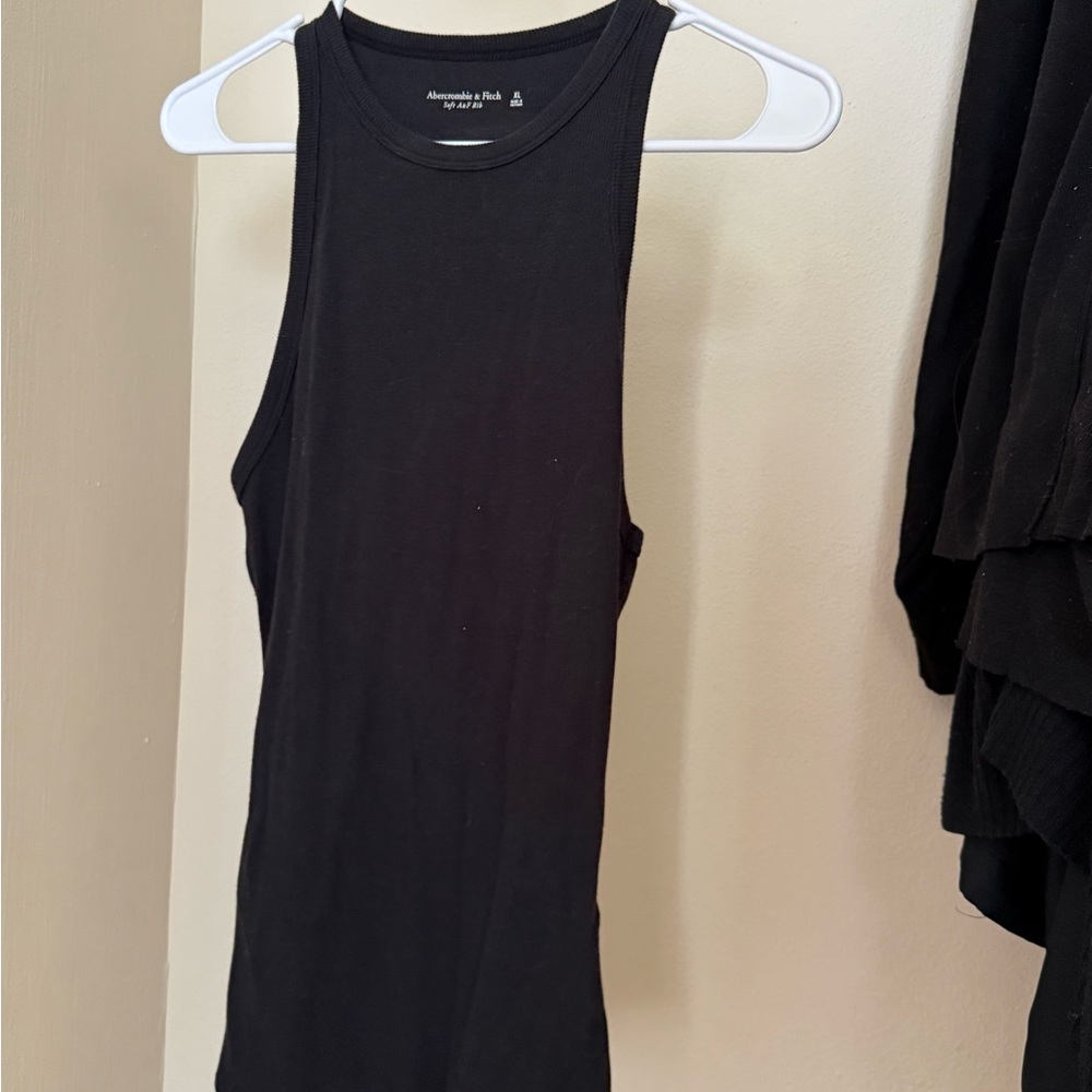 Abercrombie & Fitch Black High Neck Bodysuit
